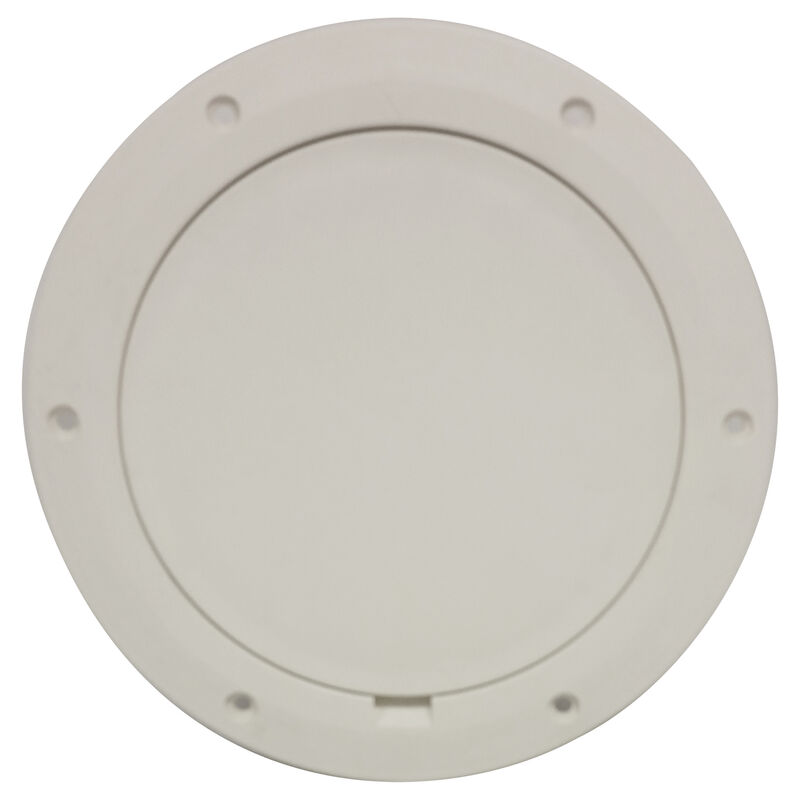 DPI 8-1/8" Pry-Out Cover/Deck Plate, Polar Bright White image number 1